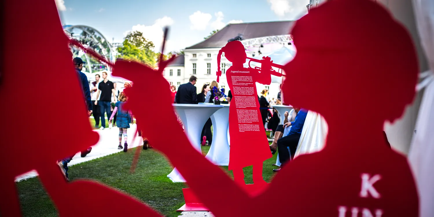 Messebau für die MBS beim Fest des Bundespräsidenten, Berlin