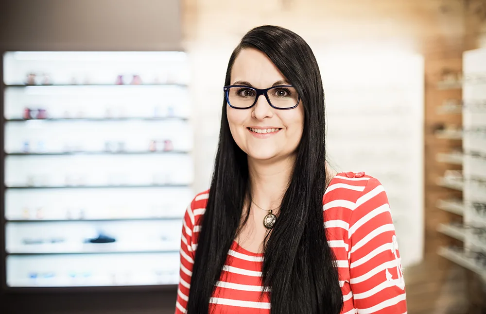 Unternehmensfoto: Teamporträt für den Optiker scharfkantig in Altlandsberg
