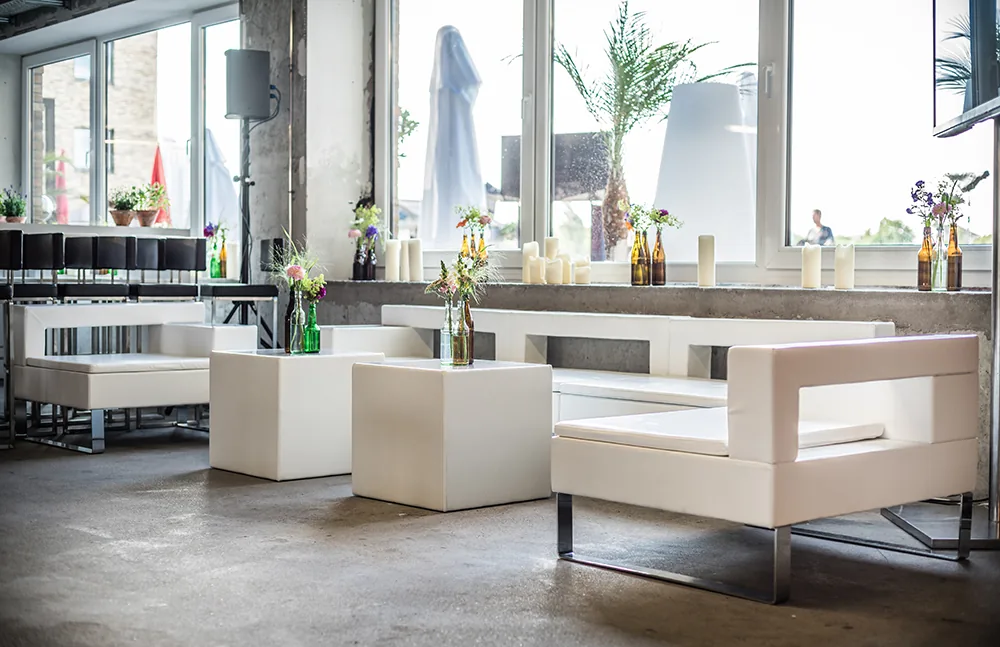 Anwendungsfoto: Eventmöbel von furn4rent in einer Location in Potsdam
