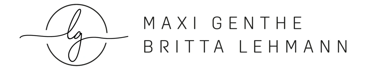 Logo Maxi und Britta – Kita- und Schulfotografie, Monogramm