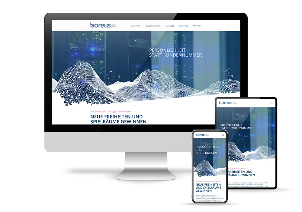 Boreus · WIIT – Webdesign · Stralsund